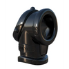 Fantasy C-Ringz Cock Pipe w/Ball Stretcher - Black - Penis Enhancement