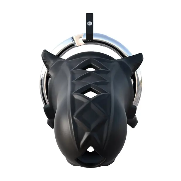 Fantasy C-Ringz Extreme Silicone Cock Blocker - Black - Bondage Blindfolds & Restraints