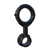 Fantasy C Ringz Ironman Duo Ring - Black - Penis Enhancement