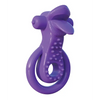 Fantasy C-Ringz Lovely Licks Couples Ring - Purple - Penis Enhancement