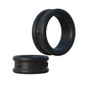 Fantasy C-Ringz Max Width Silicone Rings - Black - Penis Enhancement