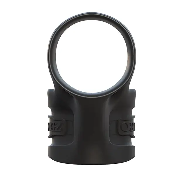 Fantasy C-Ringz Mr. Big Cock Ring & Ball Stretcher - Black - Penis Enhancement
