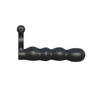 Fantasy C-Ringz Posable Partner Double Penetrator - Black - Penis Enhancement