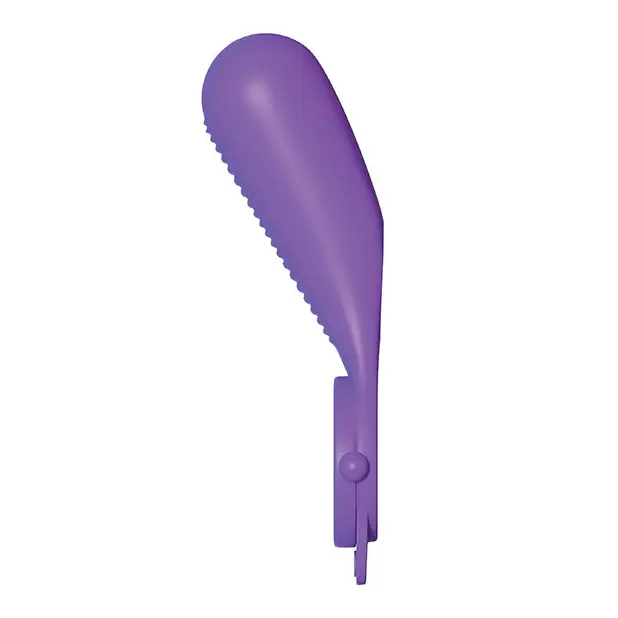Fantasy C-Ringz Ride N’ Glide Couples Ring - Purple - Penis Enhancement