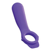 Fantasy C-Ringz Ride N’ Glide Couples Ring - Purple - Penis Enhancement