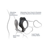 Fantasy C-Ringz Rock Hard Ass-Gasm Vibrating Ring - Black - Penis Enhancement