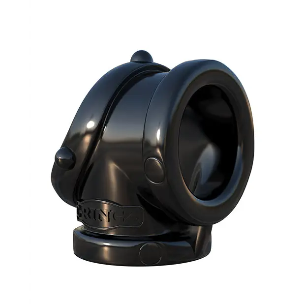 Fantasy C-Ringz Rock Hard Cock Pipe - Black - Penis Enhancement