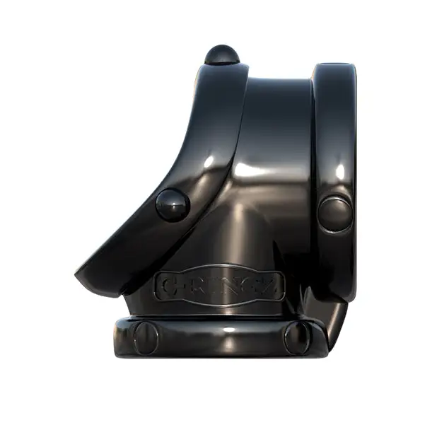 Fantasy C-Ringz Rock Hard Cock Pipe - Black - Penis Enhancement