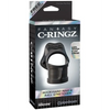 Fantasy C-Ringz Rock Hard Ring & Ball Stretcher - Black - Penis Enhancement