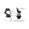 Fantasy C-Ringz Rock Hard Ring & Ball Stretcher - Black - Penis Enhancement
