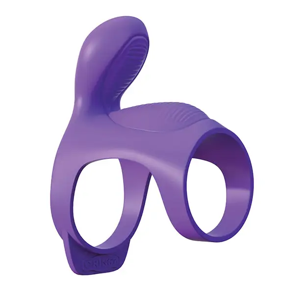 Fantasy C Ringz Ultimate Couples Cage - Purple - Penis Enhancement