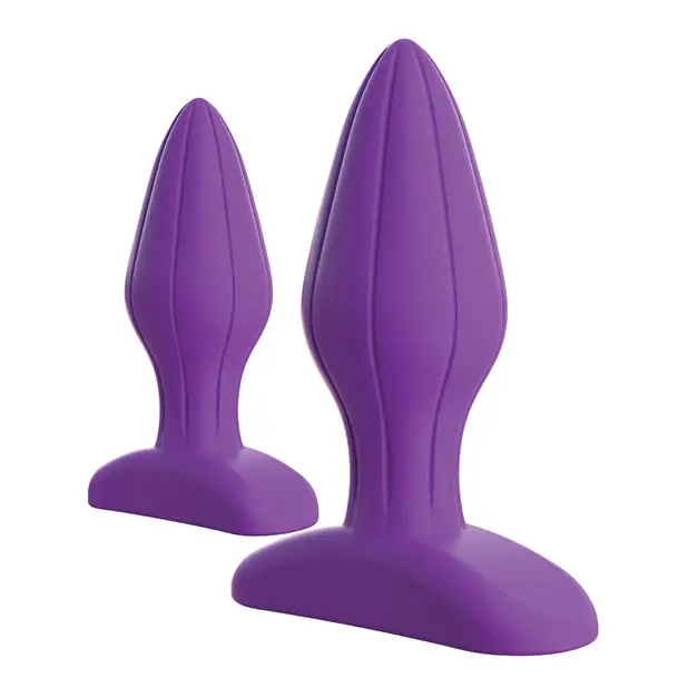 Fantasy for Her Designer Love Plug Set - Purple - Anal Products