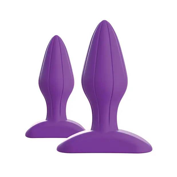 Fantasy for Her Designer Love Plug Set - Purple - Anal Products
