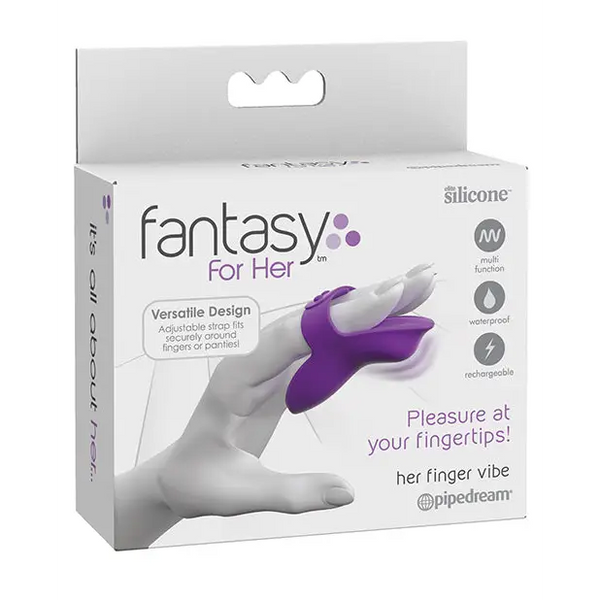 Fantasy For Her Finger Vibe - Purple - Stimulators