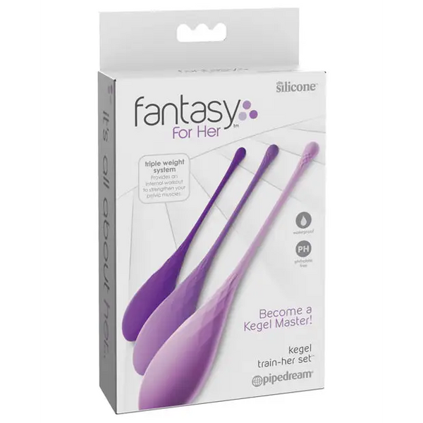 Fantasy For Her Kegel Train-Her Set - Sexual Enhancers