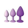 Fantasy for Her Little Gems Trainer Set - Purple - Anal Products