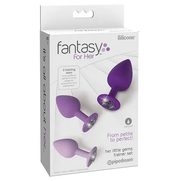 Fantasy for Her Little Gems Trainer Set - Purple - Anal Products