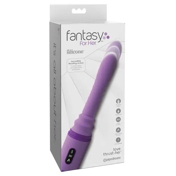 Fantasy For Her Love Thrust Her - Purple - Vibrators