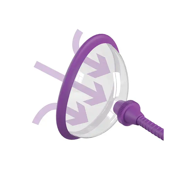 Fantasy For Her Pleasure Pump - Purple - Stimulators