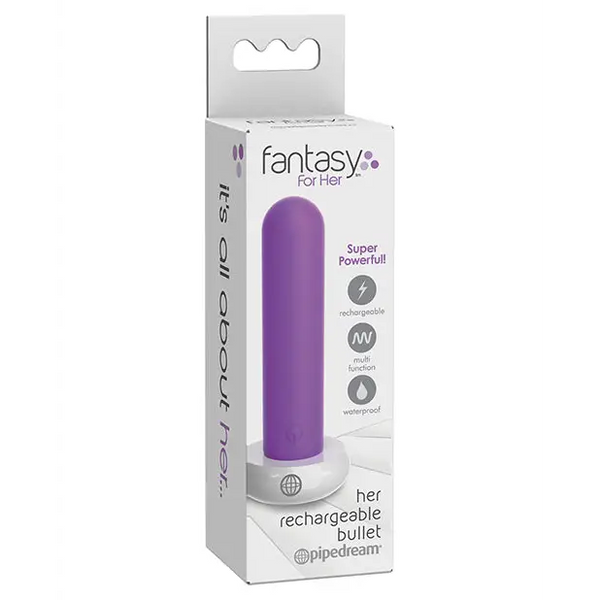 Fantasy for Her Rechargable Bullet - Purple - Stimulators
