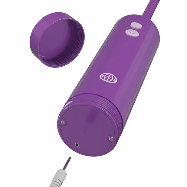 Fantasy For Her Rechargeable Pleasure Pump Kit - Purple - Stimulators
