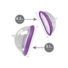 Fantasy For Her Rechargeable Pleasure Pump Kit - Purple - Stimulators