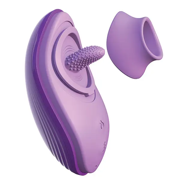 Fantasy for Her Silicone Fun Tongue - Purple - Stimulators