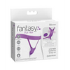Fantasy For Her Ultimate Butterfly Strap On - Purple - Stimulators