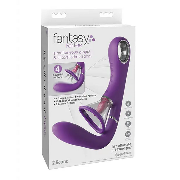 Fantasy For Her Ultimate Pleasure Pro - Purple - Stimulators