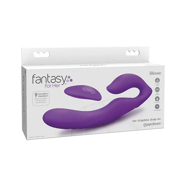 Fantasy for Her Ultimate Strapless Strap On - Purple - Strap Ons