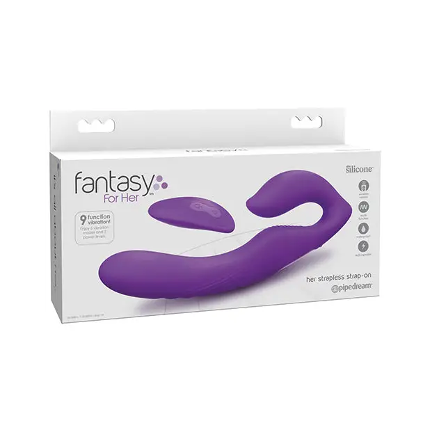 Fantasy for Her Ultimate Strapless Strap On - Purple - Strap Ons