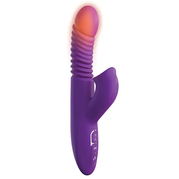 Fantasy for Her Ultimate Thrusting Clit Stimulate-Her - Purple - Vibrators