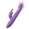 Fantasy for Her Ultimate Thrusting Silicone Rabbit - Purple - Vibrators