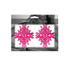 Fantasy UV Reactive Jeweled Pasties - Neon Pink O/S - Lingerie - Plus/Queen - Packaged