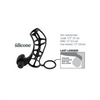 Fantasy X-tensions Deluxe Silicone Power Cage - Black - Penis Enhancement
