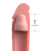 Fantasy X-tensions Elite 7’’ Sleeve w/1’’ Plug - Light - Penis Enhancement