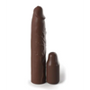 Fantasy X-tensions Elite 9’’ Sleeve w/3’’ Plug - Brown - Penis Enhancement