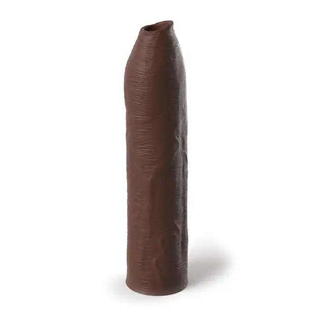 Fantasy X-tensions Elite Uncut 7’’ Extension Sleeve - Brown - Penis Enhancement
