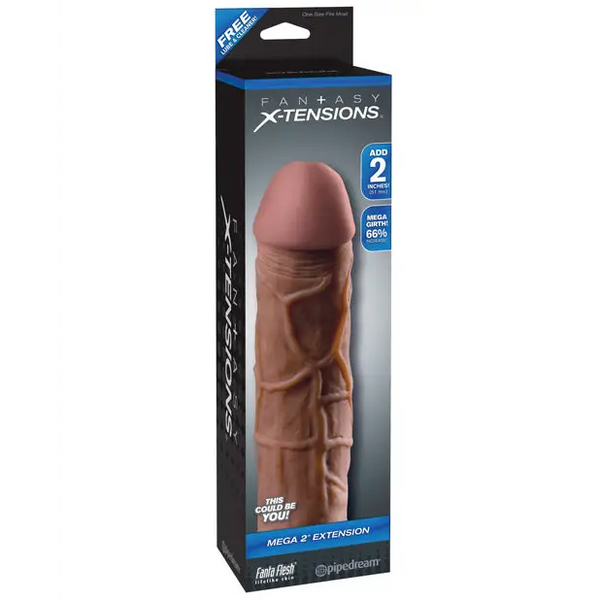 Fantasy X-tensions Mega 2’’ Extension - Brown - Penis Enhancement
