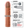 Fantasy X-tensions Perfect 2’’ Extension - Flesh - Penis Enhancement
