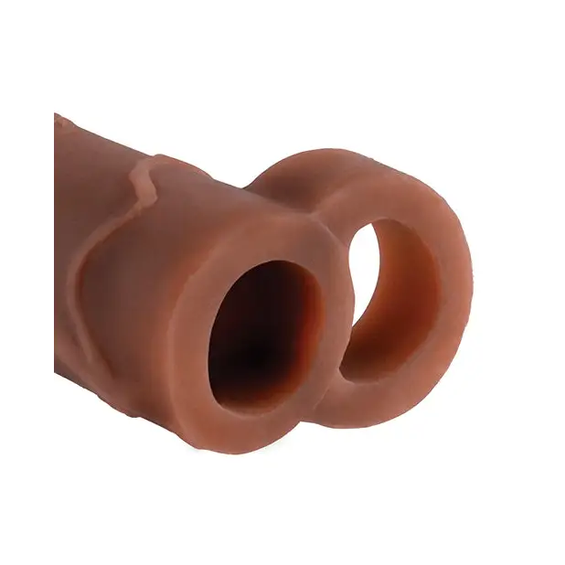 Fantasy X-tensions Perfect 2’’ Extension w/Ball Strap - Brown - Penis Enhancement
