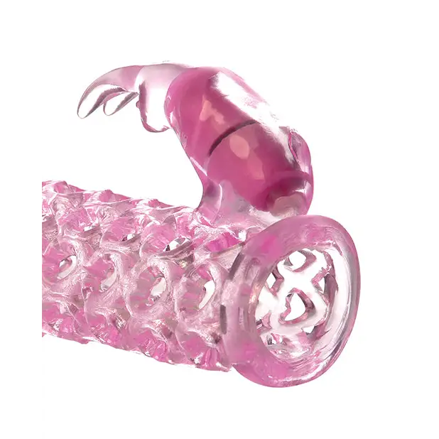 Fantasy X-tensions Vibrating Couples Cage - Pink - Penis Enhancement