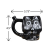 Fashioncraft Novelty Mug - Black Skull - Novelties