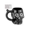 Fashioncraft Novelty Mug - Black Skull - Novelties