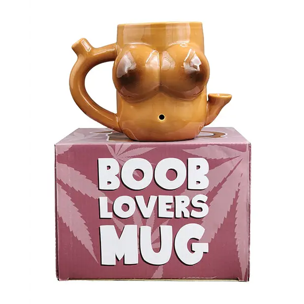 Fashioncraft Novelty Mug - Boobs Brown - Novelties