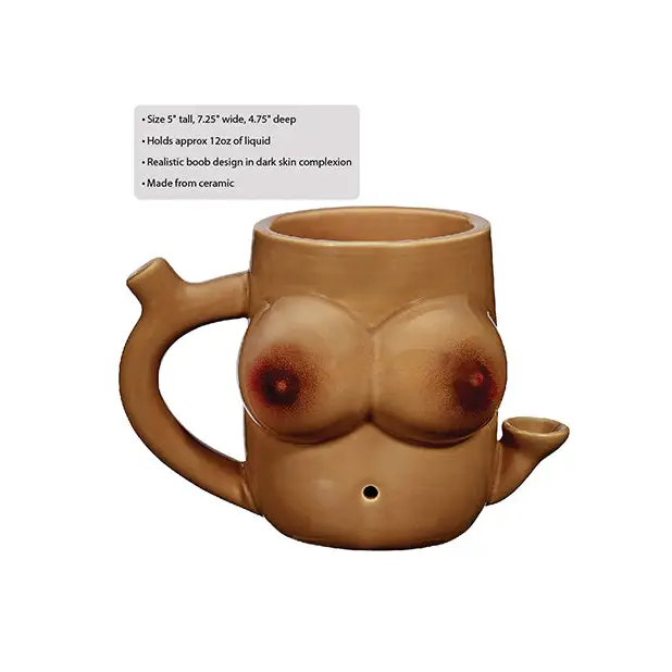 Fashioncraft Novelty Mug - Boobs Brown - Novelties