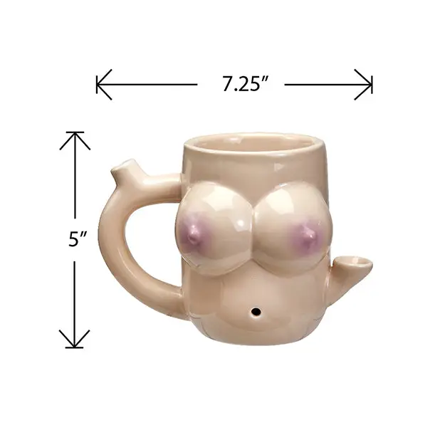 Fashioncraft Novelty Mug - Boobs Ivory - Novelties