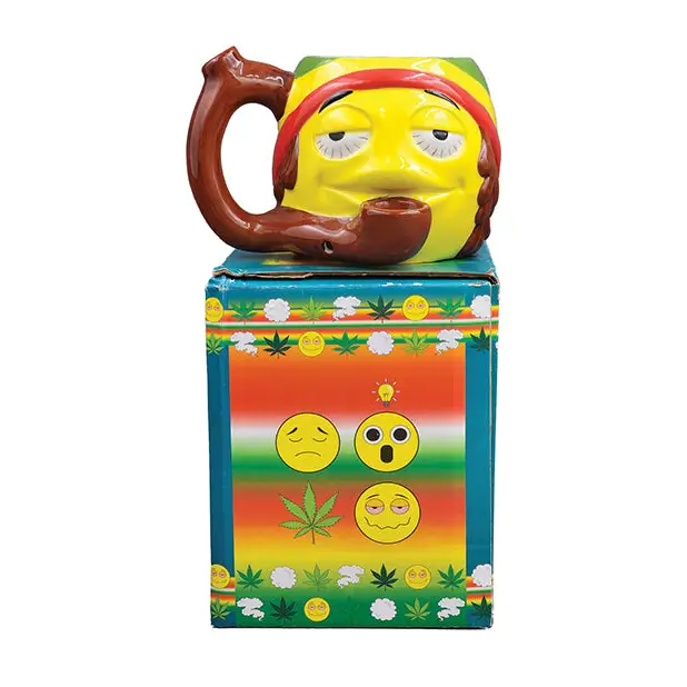 Fashioncraft Novelty Mug - Rasta Emoji - Novelties