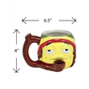 Fashioncraft Novelty Mug - Rasta Emoji - Novelties