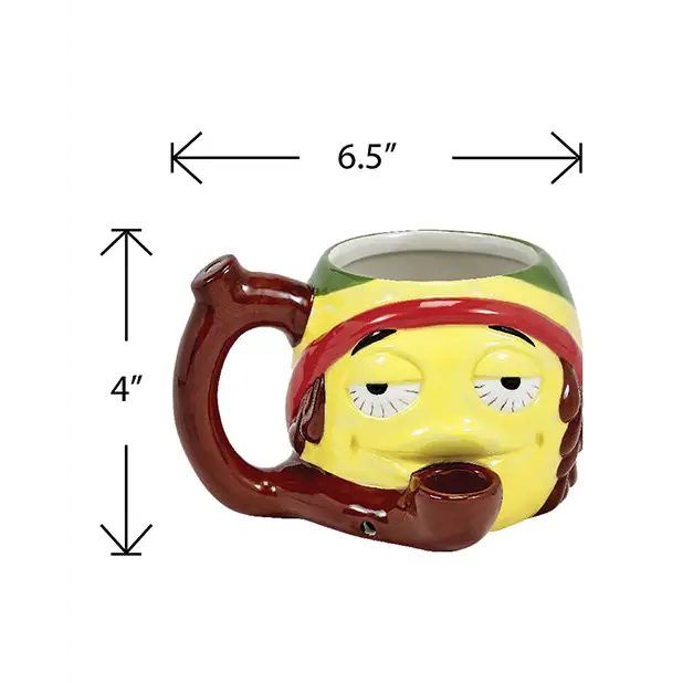 Fashioncraft Novelty Mug - Rasta Emoji - Novelties